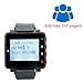 Retekess T128 Restaurant Pager System,Nurse Call System,Beep,Max 500,Customize,Wide Coverage,5 1-Key Waterproof Call Button for Waiter,Staff,Caregiver