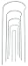 Gardman R742 Half Hoop Plant Support, 8