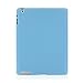 KHOMO - iPad 2 3 and 4 Generation Case - DUAL Series - Super Slim Blue Cover with Rubberized back and Smart Auto Wake Sleep Feature for Apple iPad 2, 3rd and 4th