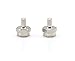 THE CIMPLE CO Coaxial F Type 75 Ohm Terminator - 4 Pack - 75 Ohm Resistor for Coax and RF - (F-Pin / F81) Install on Unused Ports in Your Cable, Satellite, Antenna, or Other RF System