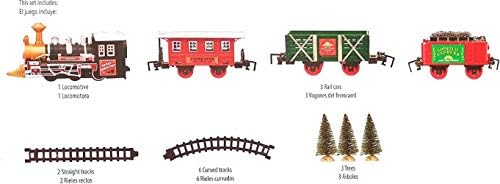 holiday time train tracks