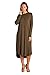 82 Days Women'S Rayon Span Round Hem Jersey Dress With Side Pockets - Solid