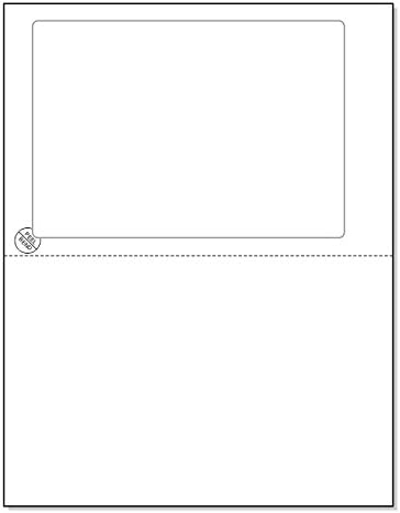 NextDayLabels - 250 Sheets Click Ship Integrated Labels with Tear Off Receipt, Designed for Printing Online Labels. 8-1/2" x 11" Sheet with one Label 6.8125" x 4.75", Use for USPS, Ebay, Paypal, ETC.