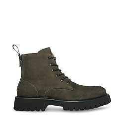 Steve Madden Men's Fintan Combat Boot, Olive