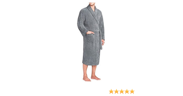 Mens Fleece Robe 100/% Polyester Ecko Unltd