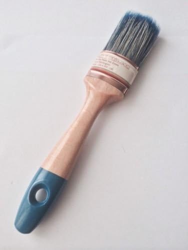#PRO40 - Medium - 40mm CHALK PAINT professional SHABBY CHIC OVAL BRUSH designed for waterbased and chalk paints by Chalk2Chic
