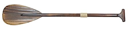 Nautic Spezial MV Stechpaddel Holz Deko lackiert braun 92 x 16 x 3 cm