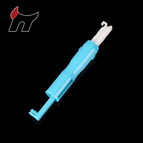 3 Pcs Household Sewing Machine Automatic Threader,Efficient Sewing Machine Threader, Quick Sewing Threader Loopers Household Sewing Machine Auto Threader Needle Changer, Holds Needles Firmly (Blue) - Thumbnail 7