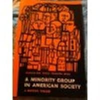 Minority Group in American Society 0070722706 Book Cover