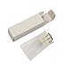 GY6.35 LED Bulb 5 Watt 12V AC DC Warm White 3000K G6.35/GY6.35 Bi-Pin Base 35W Halogen Bulbs Equivalent (Pack of 4)