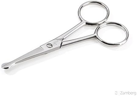 Beard & Nose Hair Scissors by Erbe. Made in Germany, Solingen