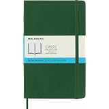 Moleskine Weekly Planner 2025 Classic Planner 2025 Large Weekly, Soft Cover, 12 Months Myrtle Green Moleskine Notebook