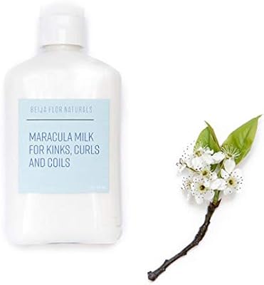 Beija Flor Naturals Maracuja Milk For Kinks Curls And Coils Hair Milk Detangling Smoothing And Moisturizing Conditioner Buy Online At Best Price In Uae Amazon Ae
