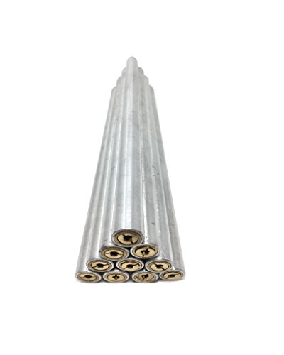 New 10 Pack Aluminum Paver Lawn Pipe Tube Pool Deck Brass Anchor For Swimming Pool Cover