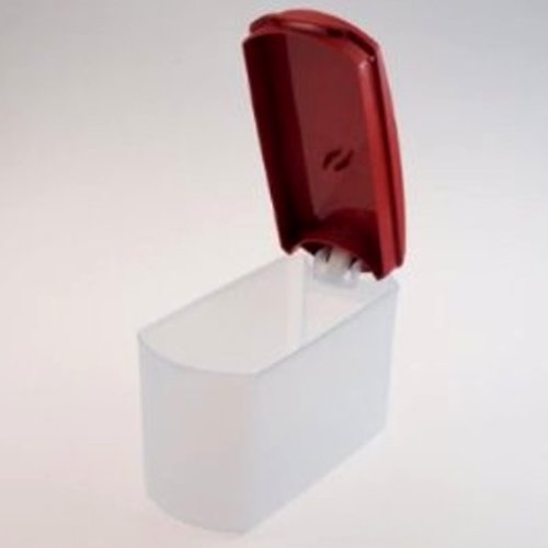 1a TUPPER A141 Zuckerdose EIDGENOSSEN PLUS 1l --- klar rot