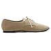 Ollio Women's Ballet Flat Shoe Faux Suede Lace up Oxford