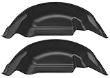 Husky Liners 79121 Black Rear Wheel Well Guards 2015-19 Ford F-150 (Will not fit Raptor)
