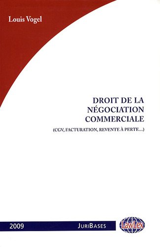 Droit de la négociation commerciale