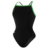 Speedo Girls' One Piece Swimsuit - Solid Flyback Training Suit