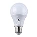 LED Sensor Bulbs ,TOPCHANCES 2Pcs 7W E27 Dusk to Dawn Smart LED Light Bulb Energy Save Automatic Sensor Ball Lamps (3000K-Warm White)