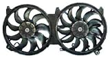 TYC 621660 Nissan Altima Replacement Radiator/Condenser Cooling Fan Assembly