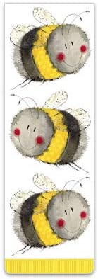 Bumble Bees Magnetic Bookmark