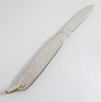 Amazon Co Jp 今井誠造氏作 カスタムナイフ オールダマスカス ハンドル1刀 ホーム キッチン