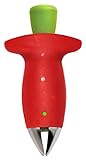 Strawberry Huller Stem Remover, Easy-Release Strawberry Top Leaf Remover Tool and Stainless Tomato Corer, Tomato stem remover, Best Kitchen Gadget BY Dvcline