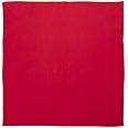 Large 100% Cotton Solid Color Blank Bandanas (22” x 22”) - For Custom Printing