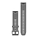 Garmin 010-12496-00 Fenix 5 Quick fit 22 Watch Band - Black Silicone