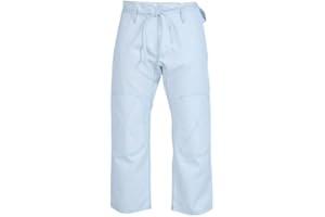 Woldorf USA Brazilian Jiu Jitsu BJJ Pants White Cotton Heavy Size