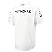 Mercedes Benz Formula 1 AMG Petronas Motorsports 2017 White Button Up Team Shirt (Medium)