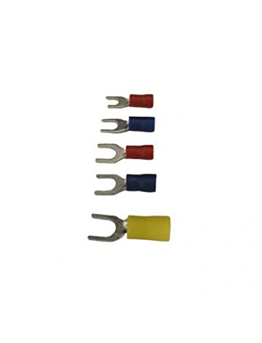 Tecniks 5 mm Fork Terminals - Blue
