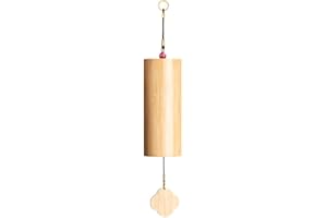 Tibetan Meditation Hand-Made Wind Chime - Y1ME1, Deep Resonance Serenity Bell, Blessed for Gong Chime, Mindfulness and Stress