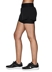 RBX Women's Waistband Pocket Running Shorts W/Inner