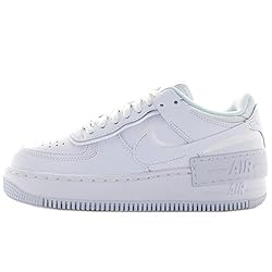 Nike Women Basketball Shoe, White, 8.5 US