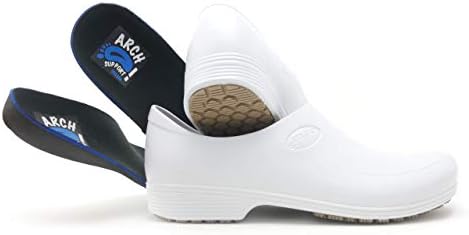 arch support slip resistant shoes