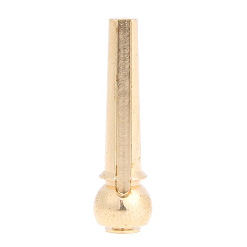 Pakala66 Pure Copper Acoustic Guitar Bridge Pin Cone,Turned String Pegs,End Pins Endpin Pack of 6