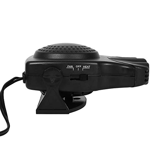 Vehicle Heater and Cooling Fan,12V 150W Portable Multifunctional Car Heating Cooling Fan Windscreen Demister Defroster for Car Vehicle Accessories Parts