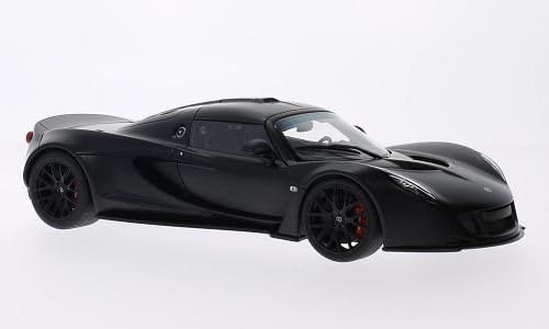 Hennessey Venom GT, matt-black, 2010, Model Car, Ready-made, AutoArt 1:18