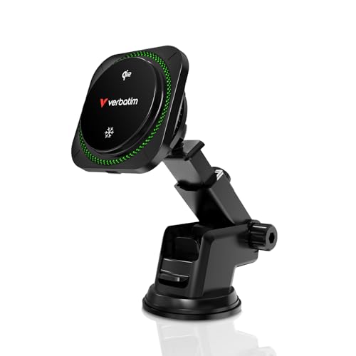 Verbatim Qi2 Wireless Charger, Handyhalterung Auto Magnet... en promo sur Amazon