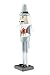 Clever Chef Traditional Wooden Collectible Pilgrim Decorative Nutcracker, Festive Christmas Décor, 14 Inch Tall Perfect for Shelves and Tables, 100% Wood