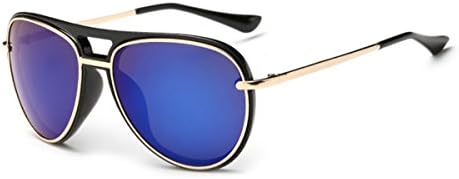 Heartisan Classic Flash Mirror UV400 Double Full Frame Women's Sunglasses C3