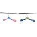 6Pcs Cute Nursery Kids Baby Wardrobe Cartoon Wood Coat Clothes Pants Hook Hanger Random Color