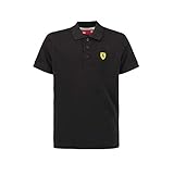 Ferrari Black Classic Shield Polo Shirt