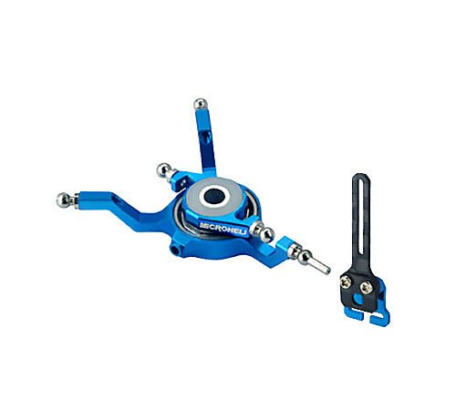 Alum Swashplate w/Anti-Rotate Guide, BL, Nano CP X