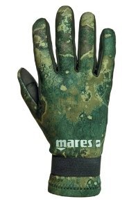 Mares Pure Instinct Amara 2mm Camo Green Five Finger Gloves