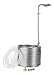 JockeyBox.com 50 Foot Stainless Steel Immersion Wort Chiller with No-Leak Fittings and Accessories, 50'