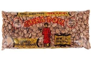 CHINA DOLL Pinto Beans 16 oz Pack of Three
