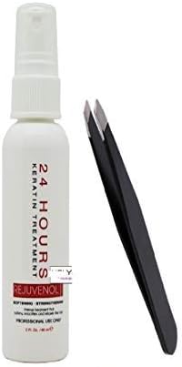 24 Hours Keratin Treatment 2 Fl Oz + PROFESSIONAL TWEEZER